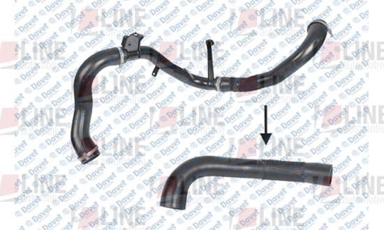 LINE L491300110 Turbo Hortumu S60 - V60 - S80 - V70 1.6 D2 10>15